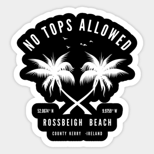 Rossbeigh Beach, County Kerry - Beaches in Ireland, Beach Lovers Sticker